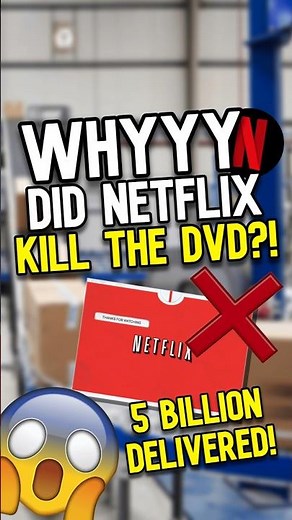 Netflix Mailed 5 Billion DVDs Before Anyone Could Stream 😳