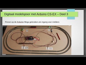 Modelspoor met Arduino DCC-EX deel 3: pinnen op de Arduino Mega gebruiken als melders in Rocrail