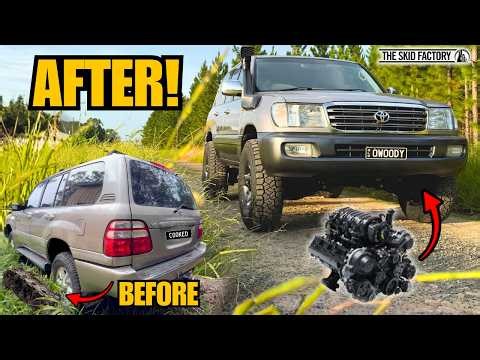 IT'S DONE! Building the LandCruiser i always wanted Pt3. (now it needs some boost)