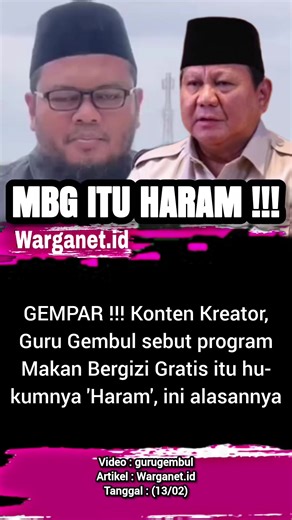 Guru Gembul Kritik Program MBG: Pandangan dan Konsensus