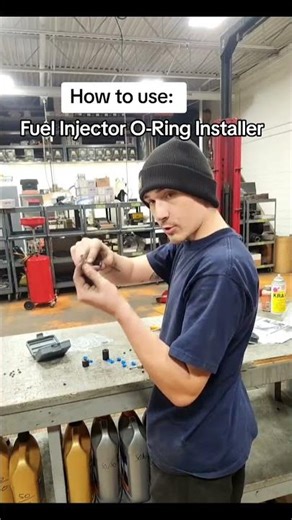 How to use: Fuel Injector O-Ring/Seal Installer. #auto #automobile#mechanic#carengine#strutassembly