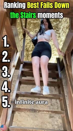 Ranking Best Fails Down the Stairs moments