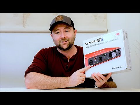 Focusrite Scarlett 8i6 USB Audio Interface - Unboxing and First Review