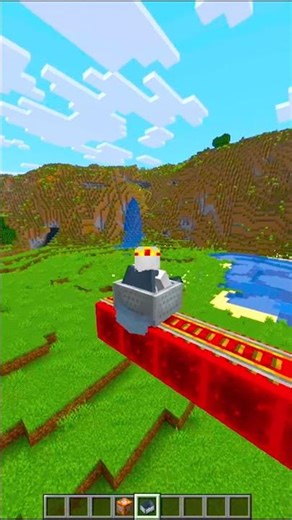 Minecraft Roller coaster command💀