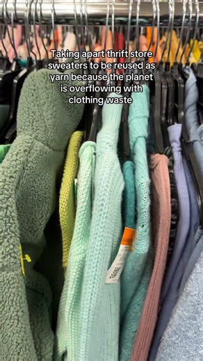 Reduce, reuse, recycle ♻️ #upcycling #upcycle #recycle #diy #yarn #knitting | Our Shield Maiden