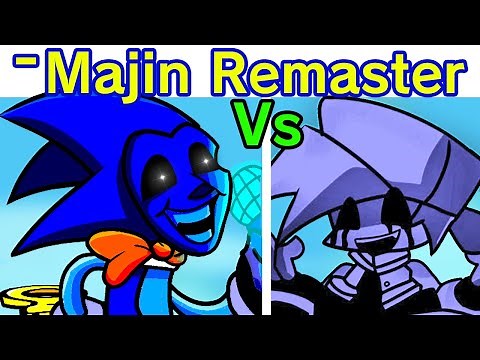 Friday Night Funkin' VS Minus Majin Sonic Remastered (FNF Mod/Hard) (SONIC.EXE 1.5 Endless with BF)