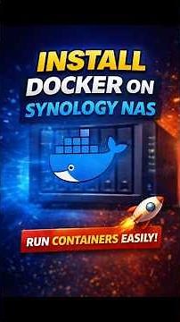 Install Docker on Synology NAS | Run Containers Easily 🚀 #itsupport #windows