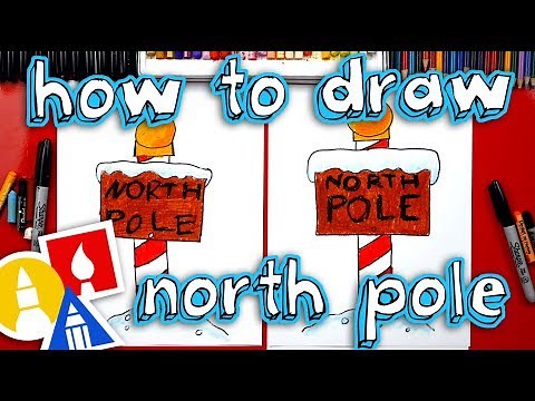 How To Draw The North Pole Sign