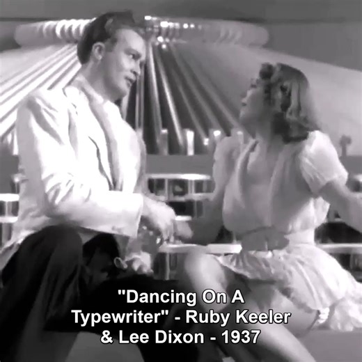 Eduardo on Instagram: ""Dancing On A Typewriter" Ruby Keeler & Lee Dixon "Ready, Willing and Able" 1937 #dancingonatypewriter #readywillingandable #rubykeeler #leedixon @rubykm @leedix2"