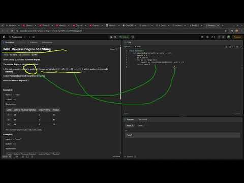 Leetcode easy problem 3498. Reverse Degree of a String | devops python practice