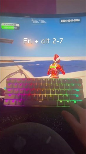 How to change RGB on razer huntsman mini!#fortnite#keyboard #gaming# #slowedandreverb #edit #tut