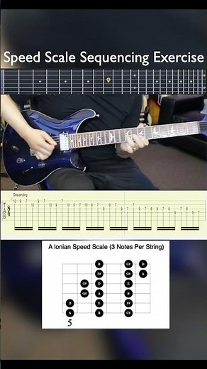 Speed Scale Sequencing Exercise: Ionian