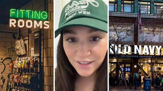 Woman goes into the fitting room at Old Navy. Then she puts her stuff on a chair and sees a new feature in action: ‘I’d instantly feel watched’