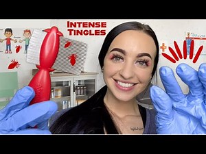 [ASMR] School Nurse Lice Check & Treatment (Overlay Tingly Sounds)