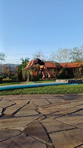 Aprendi Rodante Flick e Mortal Estendido! Melhorando a Técnica 😁🫶🏻