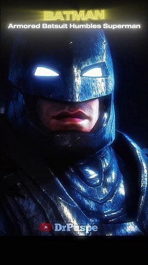 Armored Batsuit Overwhelms Superman