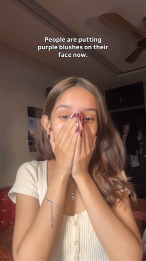 Skincare | Makeup | Fashion on Instagram: "@reachedmars insane shade rage . . . . . . . [purple blush]"