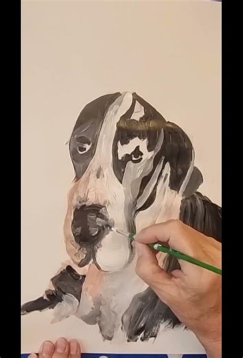 Pet Portrait 1 Unknown Great Dane short