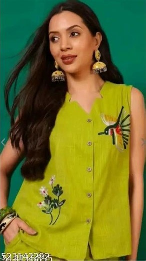 💚 Trending Green Jumpsuit Look 💚 #Shorts#youtubeshorts