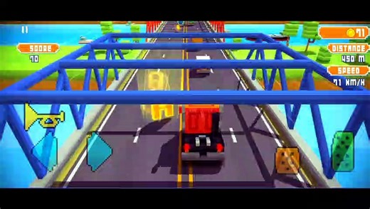 Blocky Highway : Traffic Racing - Gameplay Walkthrough | Part 1 (Android, iOS)
