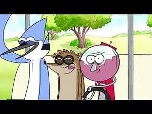 Regular Show - Benson Slacking Off With Mordecai And Rigby