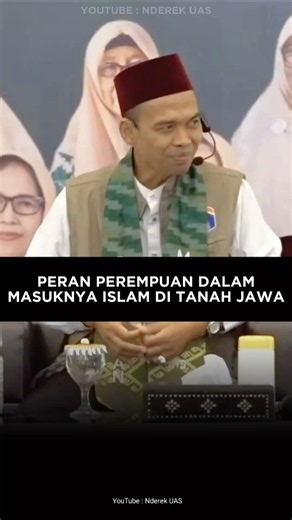 Peran Perempuan Dalam Masuknya Islam Di Tanah Jawa #uas #ustadzabdulsomad