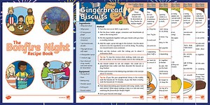 Bonfire Night Cookbook / Recipe Booklet