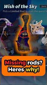 Wish Of The Sky Explained 🌠 | Astreus Serenade and Missing rods?? | Skycrest update #fisch