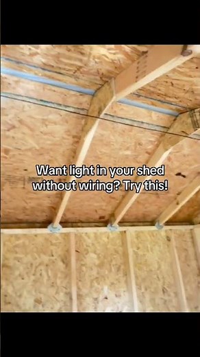 Easy Solar Light Upgrade for Your Shed 💡 | Shed Tips
