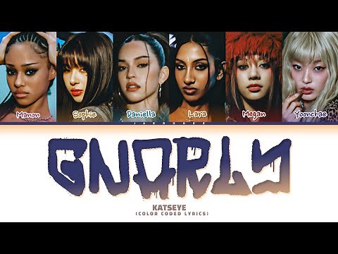 KATSEYE 'Gnarly' Lyrics (Color Coded Lyrics