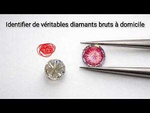 Test de diamant : Comment reconnaître un vrai diamant en quelques minutes