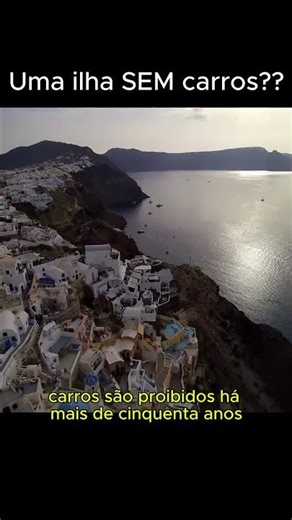 A Ilha Onde Carros São Proibidos! 😱🚫🚗