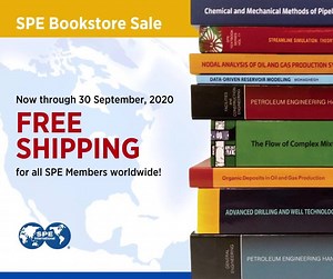 Looking for something new to read? Check out the SPE Bookstore Sale. SPE Members receive up to 50% off book retail prices and now through 30 September, 2020 free shipping! http://go.spe.org/fbs1423 #SPEbooks | Society of Petroleum Engineers