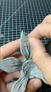 I Make A Demogorgon from Stranger Things / Polymer Clay #clay #polymerclay #strangerthings