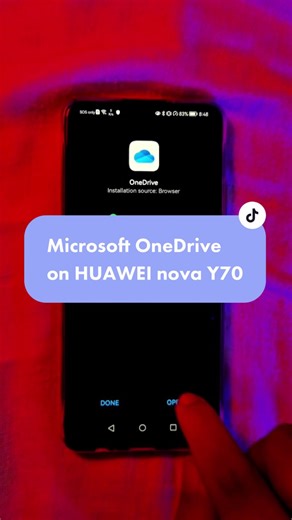 Pwede na i-install ang Microsoft OneDrive sa mga HUAWEI phones nyo! Microsoft Teams naman susunod. Abangan!#huaweinovay70ph