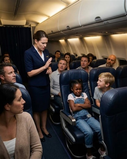 A White Boy Kept Teasing a Black Girl on the Plane — His Mother Called Her a “Black Monkey.” What the Airline Did Next Left Everyone Speechless… It was supposed to be an ordinary Thursday flight—a quiet American Airlines trip from Dallas to New York. Passengers boarded calmly, settling into their seats as soft instrumental music played overhead. Among them was 29-year-old Aisha Carter, a Black software engineer returning home after a long week at a tech conference. She placed her backpack under
