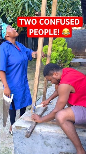 When Two Confused People Get Married 😭😂 funny couple comedy