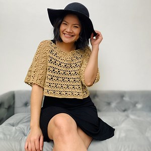 Lacy Summer Top Crochet Pattern PDF File and Video Tutorial for Us Women's Sizes XS-XXL, Crochet Top, Crochet Pattern, Crochet Summer Top - Etsy