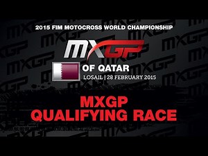 MXGP of Qatar 2015 MXGP Qualifying Race - motocross