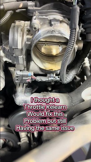 Throttle body Relearn #automobile #mechanic #mechaniclife #throattle#programing#electronic #fyp