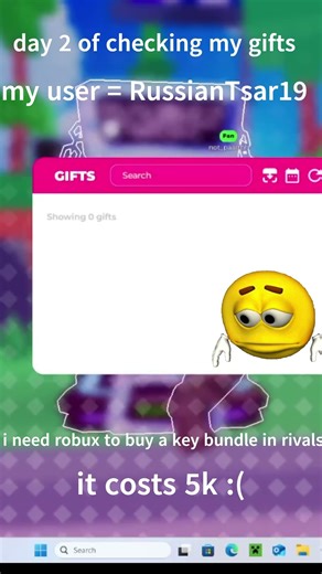 i need robux ples my user is RussianTsar19