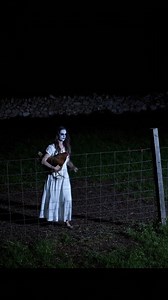 6.3K views · 55 reactions | In the middle of the dark night, a horrifying sight appears… A person dressed in white suddenly jumps over the fence, carrying a chicken in their arms. Silent, eerie, and unsettling — the kind of moment that makes your heart skip a beat and sends chills down your spine. #NightHorror #CreepyScene #MidnightFear #ScaryMoment #UrbanLegendVibes #DarkNight #ChillingStory #EerieMood | NZ Feedy Drama | Facebook