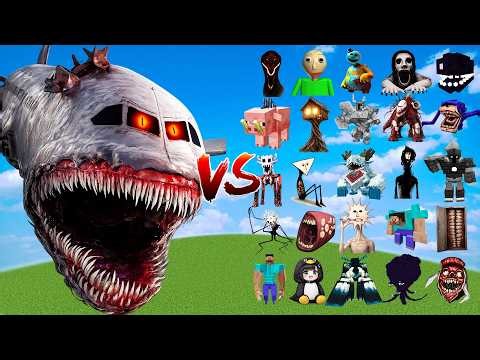The Infected Sky vs All New Minecraft Bosses | Minecraft Mob Battle