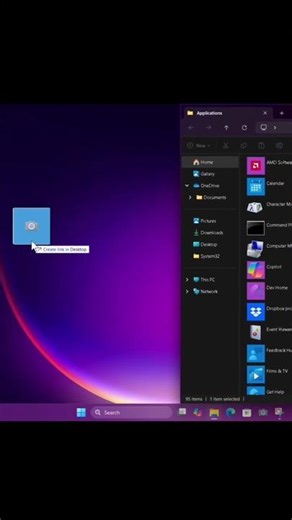 kisi bhi app/software ko desktop par laane ka aasan tarika #icon #desktop