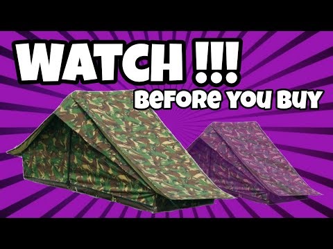 Dutch Army tent. Should you buy?