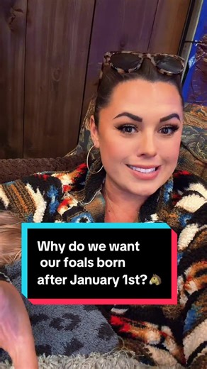 Why do we want our foals born after January 1st?🐴 | Katie Van Slyke