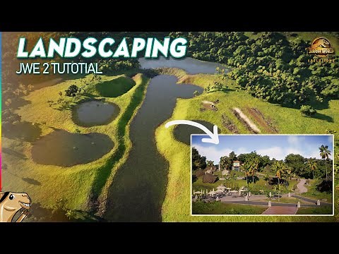 Landscaping Tips & Tricks - Jurassic World Evolution 2 Tutorial