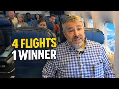 ECONOMY CLASS on EVERY US Airline to Europe (Which is Best?)