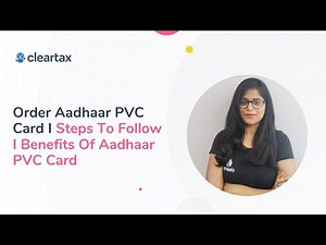 Aadhaar PVC Card I How to Order I Cost | Status Check | Benefits Of Aadhaar PVC Card