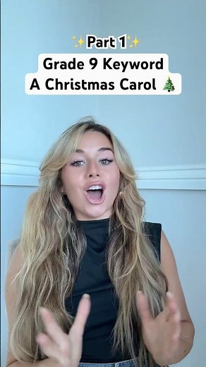 A Christmas Carol GCSE revision 🎄 Part 1